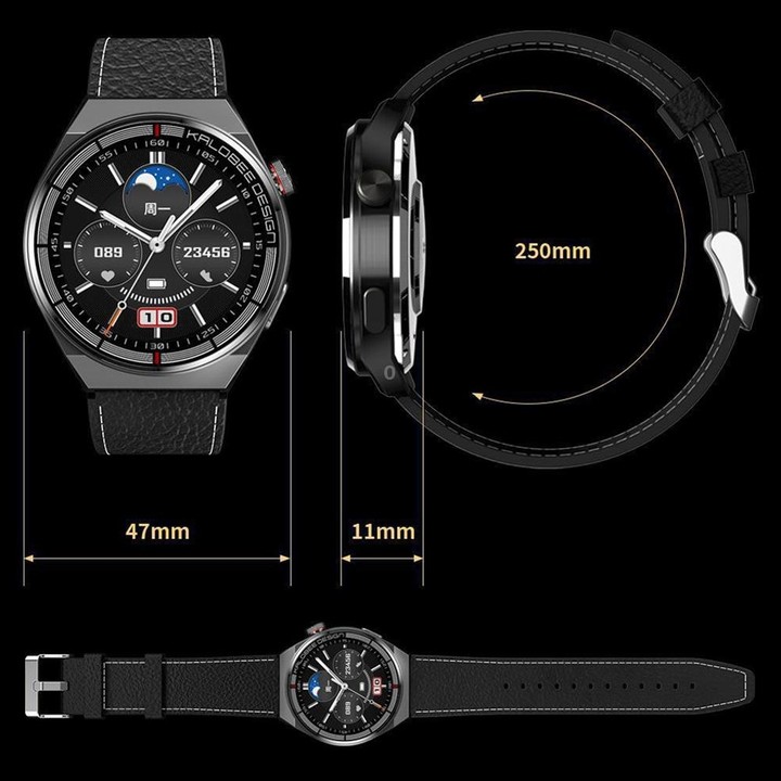 1.3 inch Silicone Band IP68 Waterproof Smart Watch Support Bluetooth Call(Red)