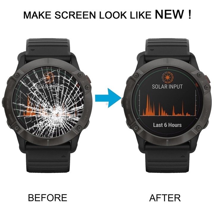 For Garmin Fenix 6X Solar Original LCD Display Screen