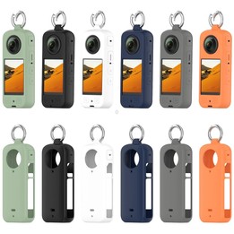 For Insta360 X3 Portable Silicone Protective Case(White)