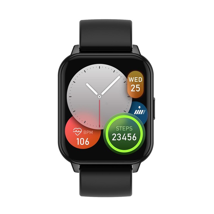 CY12 1.9 inch IPS Screen Smart Watch Supports Voice Calls / Health Monitoring(Black)