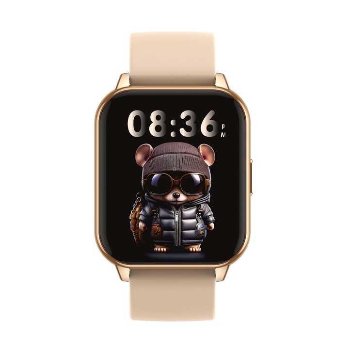 CY12 1.9 inch IPS Screen Smart Watch Supports Voice Calls / Health Monitoring(Gold)