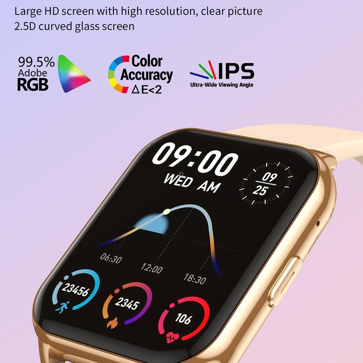 CY12 1.9 inch IPS Screen Smart Watch Supports Voice Calls / Health Monitoring(Silver)