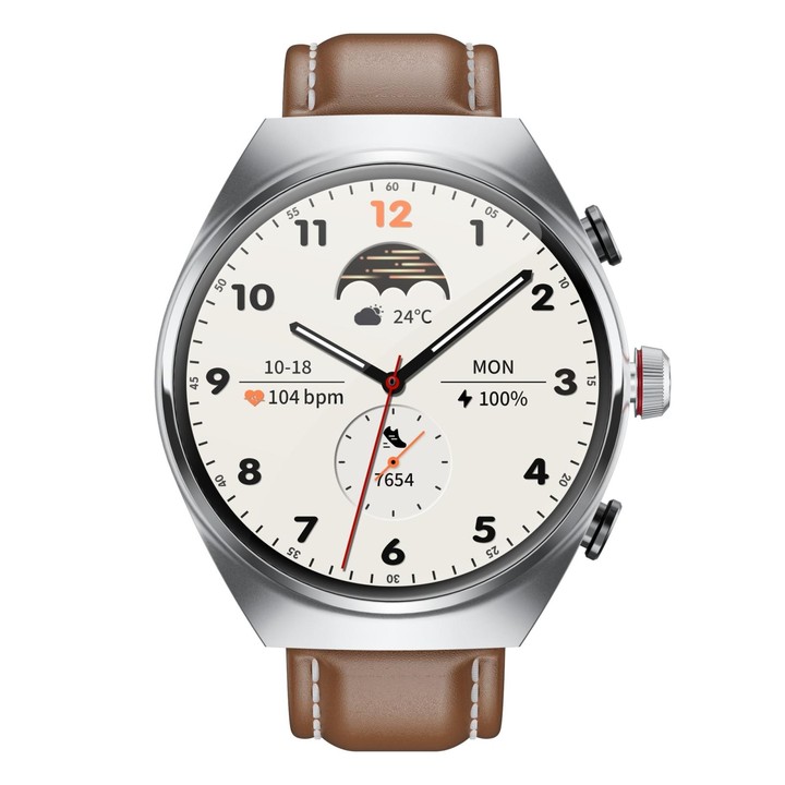 G95 1.53 inch IPS Screen 2 in 1 Bluetooth Earphone Smart Watch(Silver)
