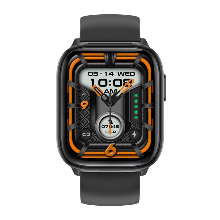 X9 1.85 inch Square Screen 2 in 1 Bluetooth Earphone Smart Watch(Black)