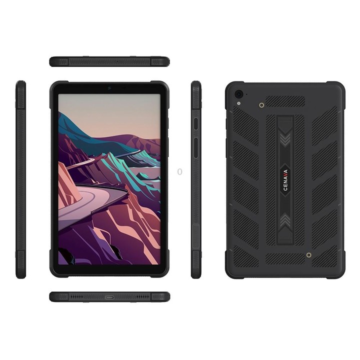 CENAVA A868T IP68 Rugged Tablet PC, 8GB+128GB, 8.68 inch Android 13 MT8788 Octa Core, 4G Network(EU Plug)