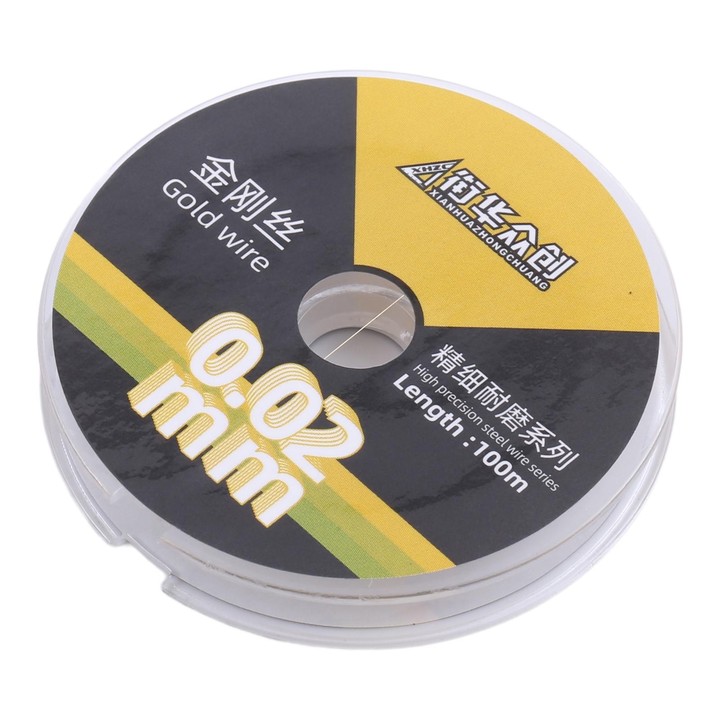 0.02mm x 100m Curved LCD Screen Separation Diamond Wire