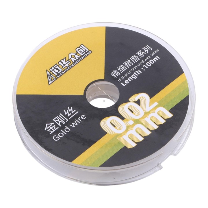 0.02mm x 100m Curved LCD Screen Separation Diamond Wire