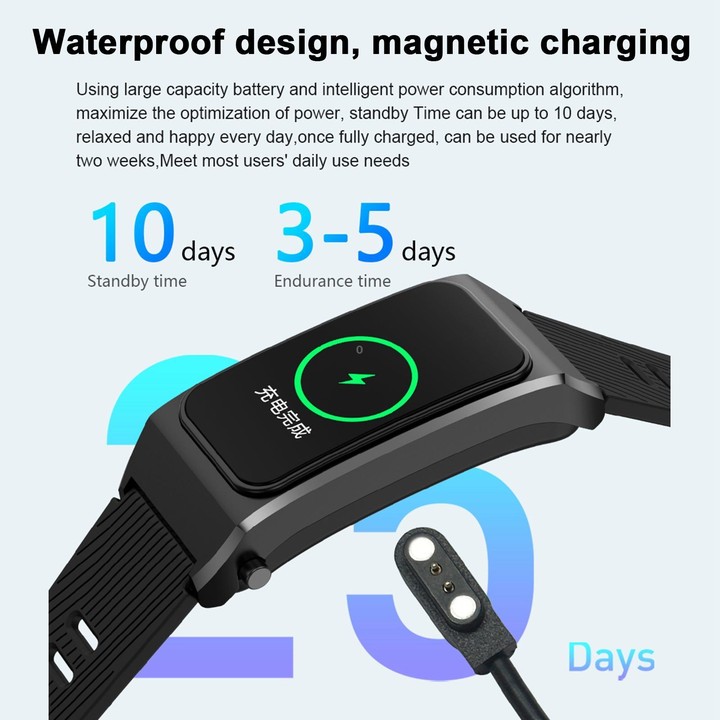 B7 Pro 1.5 inch 2 in 1 Bluetooth Earphone Silicone Strap Smart Watch, Support Heart Rate / Sleep Monitoring(Gold)