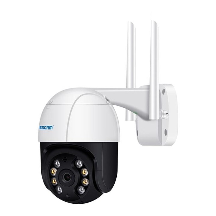 ESCAM QF518 5MP Smart WiFi IP Camera, Support AI Humanoid Detection / Auto Tracking / Dual Light Night Vision / Cloud Storage /