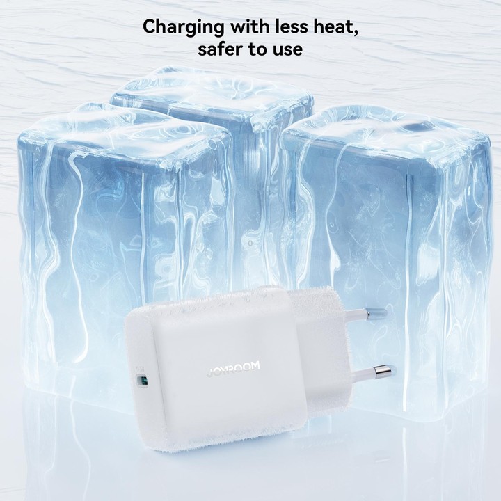 JOYROOM JR-TCF24 30W USB-C / Type-C Fast Charger with Cable Set, Specification:EU Plug(White)