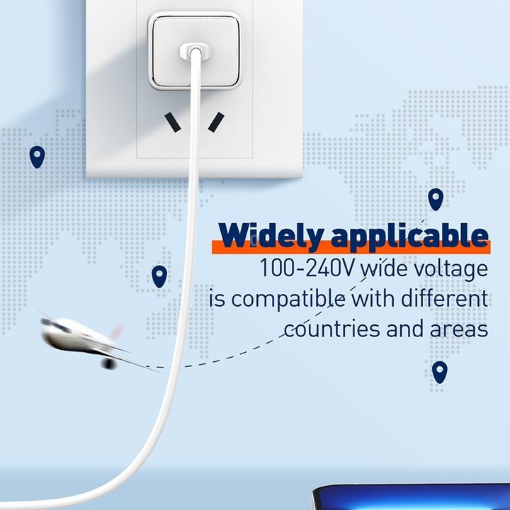 LDNIO A1508C PD30W USB-C / Type-C Fast Charger with 1m Type-C Cable(White)