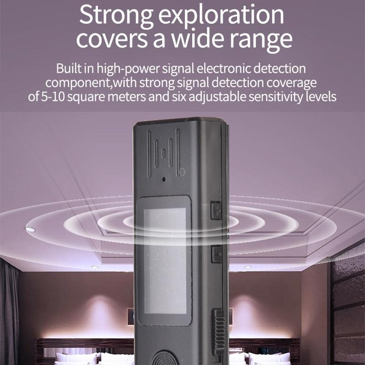 ZD09 Mini Portable Precise Intelligent Detector(Black)