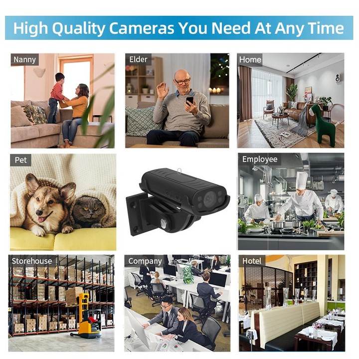 W2 HD Motion Detection IR Night Wireless Smart Camera