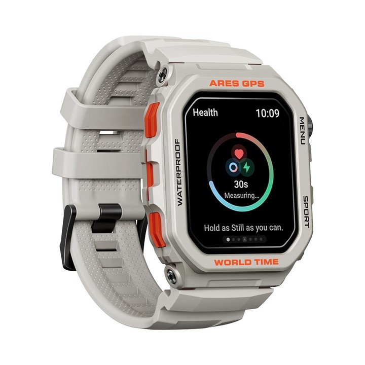 Zeblaze Ares GPS Rugged GPS Smart Watch, Support Heart Rate / Pulse Ox Blood Oxygen(Moon White)