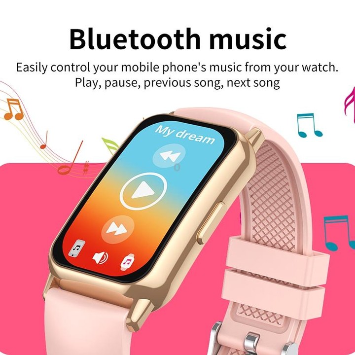 CY22 1.47 inch Steel Strap IP67 Waterproof Smart Watch, Support Heart Rate / Blood Pressure(Gold)