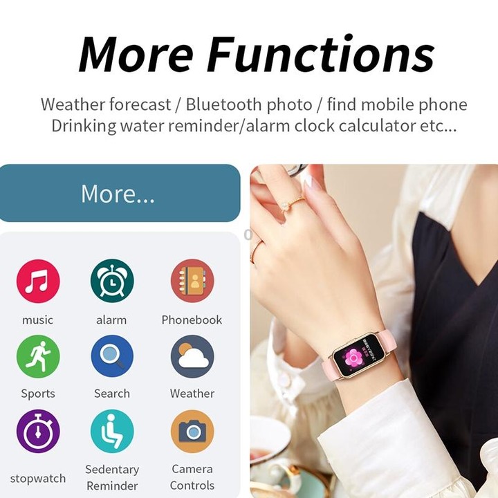 CY22 1.47 inch Steel Strap IP67 Waterproof Smart Watch, Support Heart Rate / Blood Pressure(Gold)