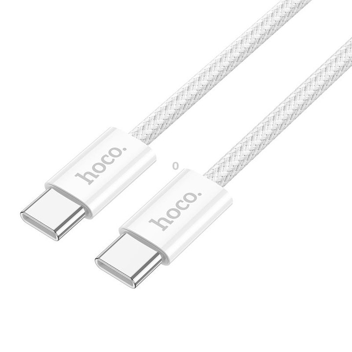 hoco X104 USB-C / Type-C to USB-C / Type-C Source 60W Charging Data Cable, Length:2m(Black)