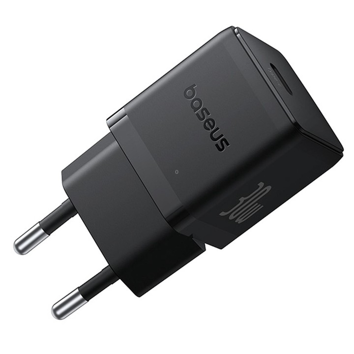 Baseus PD30W USB-C / Type-C Fast Charger, Plug Type:EU Plug(Black)