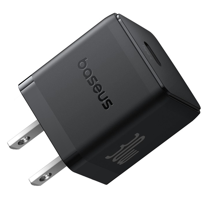 Baseus PD30W USB-C / Type-C Fast Charger, Plug Type:US Plug(Black)