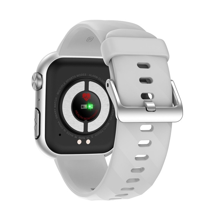 MT500 1.97 inch IP67 Waterproof Smart Watch, Support Electrocardiogram / Temperature Measurement(White)