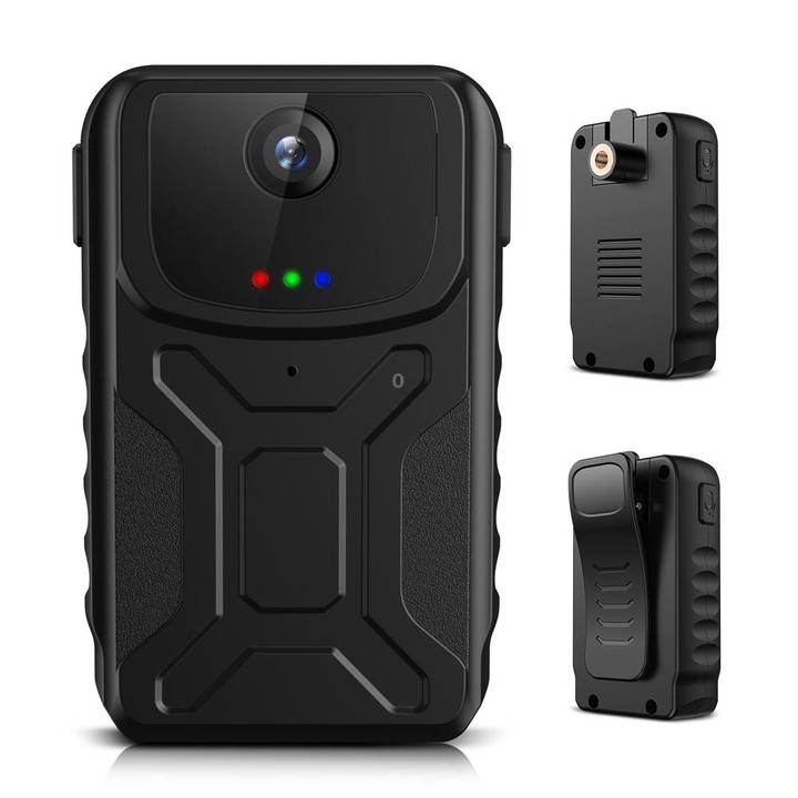 860B 1080P 140 Degree Wide Angle Wearable Portable Mini Camera(Black)