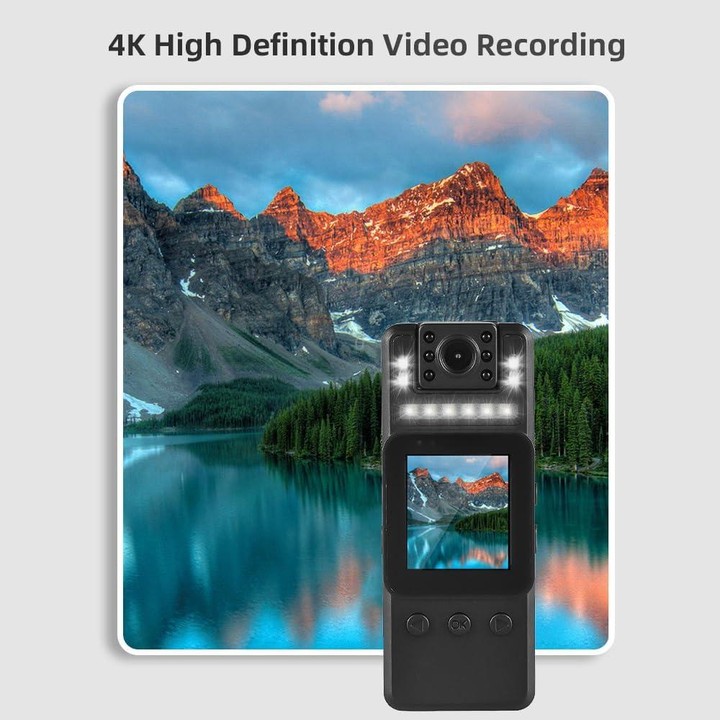 S6 1080P 1.54 inch IPS Screen Multi-function Video Recorder with Infrared Night Vision(Black)