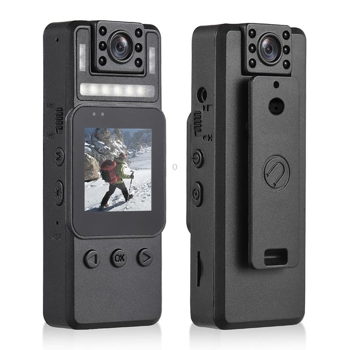 S6 1080P 1.54 inch IPS Screen Multi-function Video Recorder with Infrared Night Vision(Black)