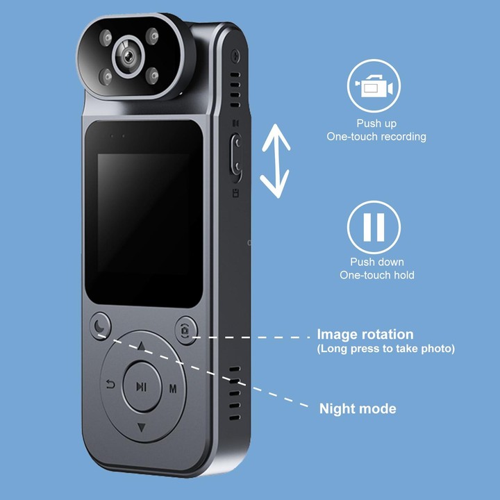 L19 180 Degree Rotation 4K High-definition Travel Recorder, Wifi Version