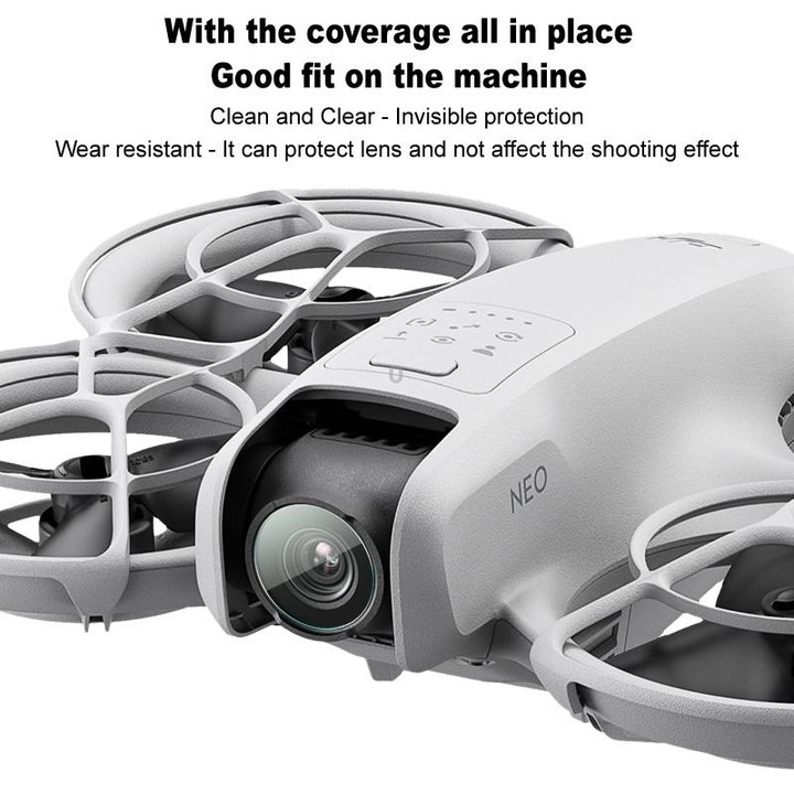 For DJI Neo 2 PCS/Set IMAK HD Glass Rear Camera Lens Film