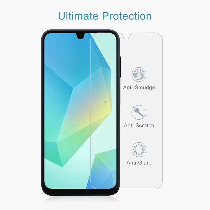 For Samsung Galaxy A16 4G 50pcs 0.26mm 9H 2.5D Tempered Glass Film