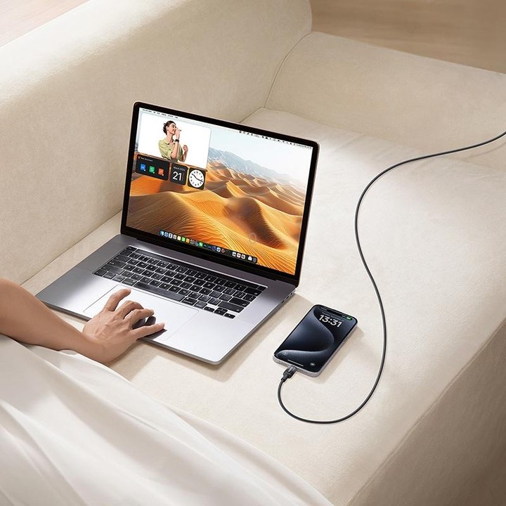Baseus Discolor Series 100W USB-C / Type-C to USB-C / Type-C Fast Charging Cable, Cable Length:1m(Black)