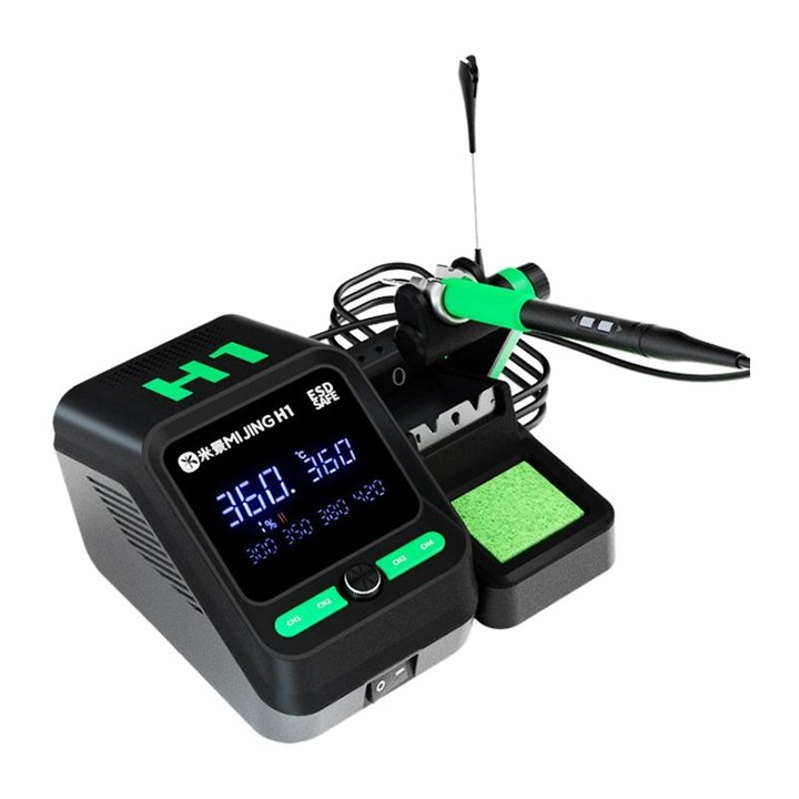 Mijing H1 Split Intelligent Temperature Control Soldering Station for Mobile Phone Repair, Plug:US Plug