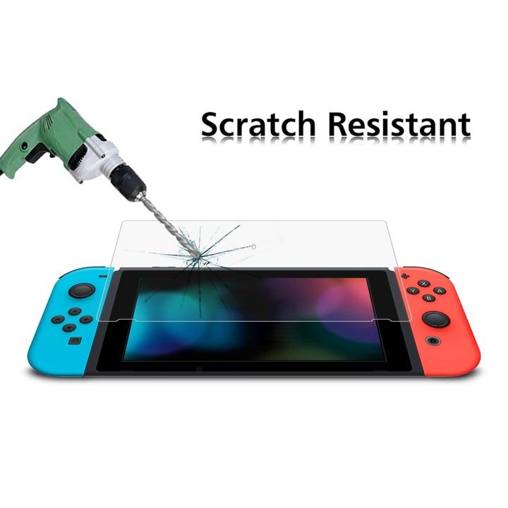 For Nintendo Switch 2 2pcs 9H 0.3mm Explosion-proof Tempered Glass Film