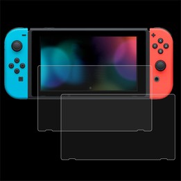 For Nintendo Switch 2 2pcs 9H 0.3mm Explosion-proof Tempered Glass Film