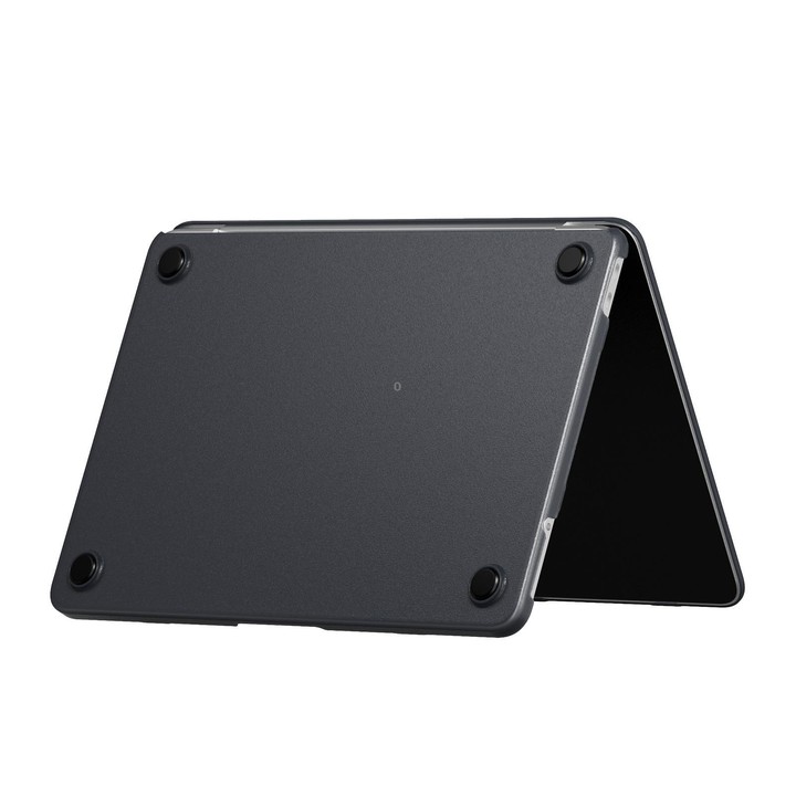 For MacBook Neo 13 inch 2026 A18 Pro A3404 Crystalline Matte Hardshell Laptop Protective Case(Black)