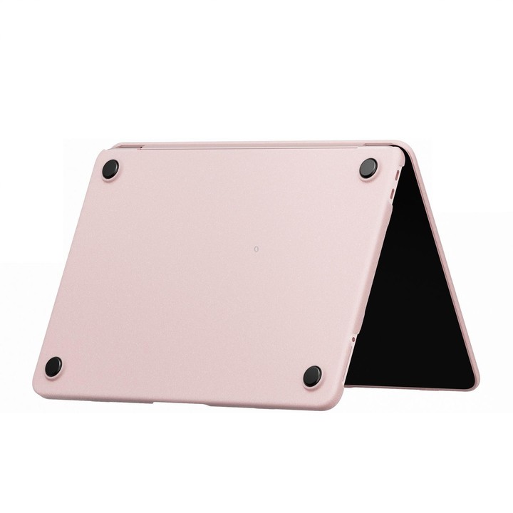 For MacBook Neo 13 inch 2026 A18 Pro A3404 Crystalline Matte Hardshell Laptop Protective Case (Pink)