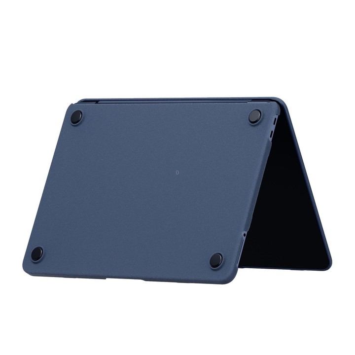 For MacBook Neo 13 inch 2026 A18 Pro A3404 Crystalline Matte Hardshell Laptop Protective Case (Blue)