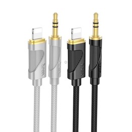 hoco UPA30 8 Pin to 3.5mm Digital Audio Cable(Black)
