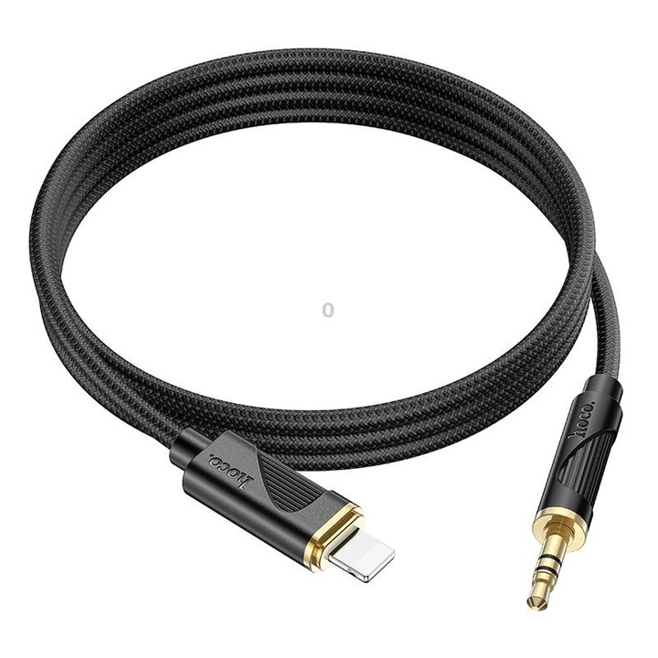 hoco UPA30 8 Pin to 3.5mm Digital Audio Cable(Black)