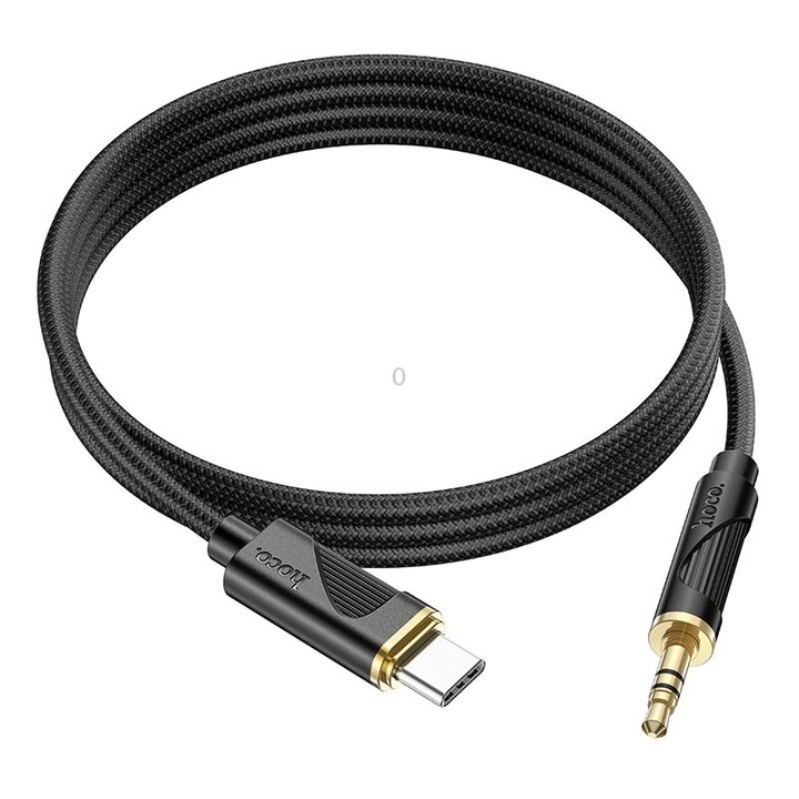 hoco UPA30 Type-C to 3.5mm Digital Audio Conversion Cable(Black)