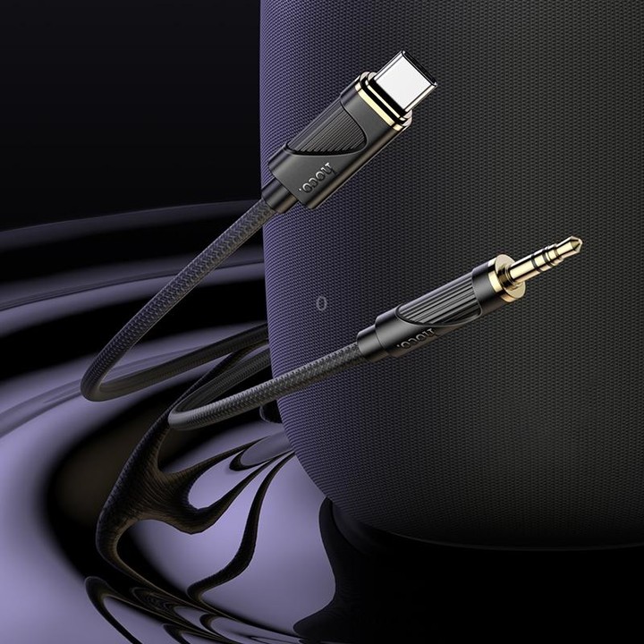 hoco UPA30 Type-C to 3.5mm Digital Audio Conversion Cable(Black)