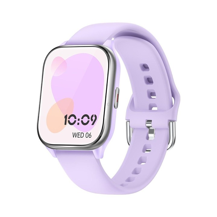 KT73S 1.85 inch Square Screen BT Call Smart Watch, Heart Rate / Blood Pressure / Blood Oxygen / Female Health / Sleep Monitoring