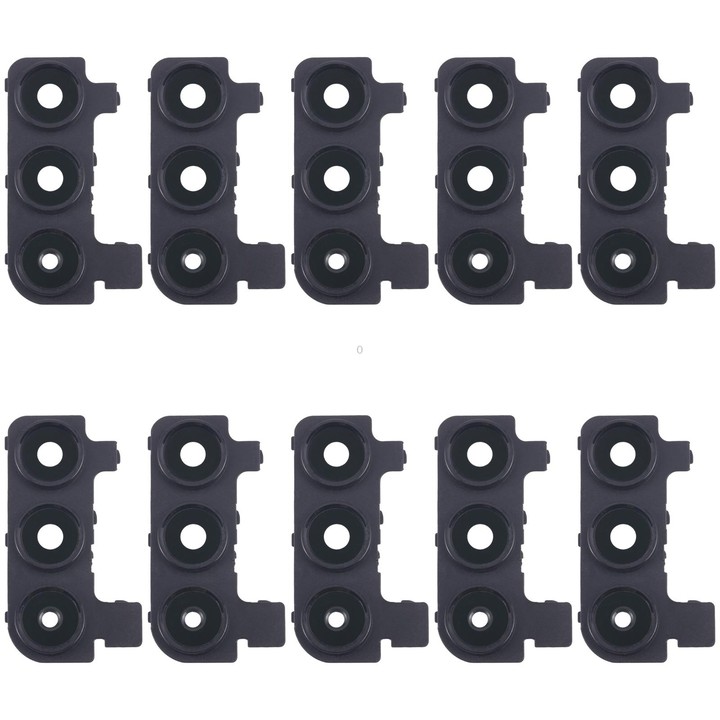 For Samsung Galaxy F15 SM-E156B 10pcs Rear Camera Lens Cover(Black)