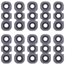 For Samsung Galaxy A34 SM-A346B 10pcs Rear Camera Lens Cover(Black)