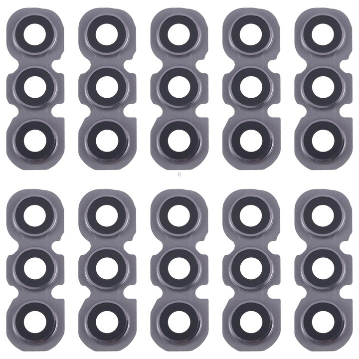 For Samsung Galaxy A34 SM-A346B 10pcs Rear Camera Lens Cover(Black)