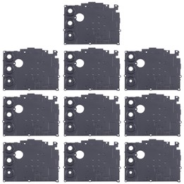 For Samsung Galaxy A14 SM-A145F 10pcs Rear Camera Lens Cover(Black)