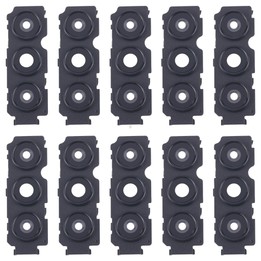 For Samsung Galaxy A04s SM-A047F 10pcs Rear Camera Lens Cover(Black)