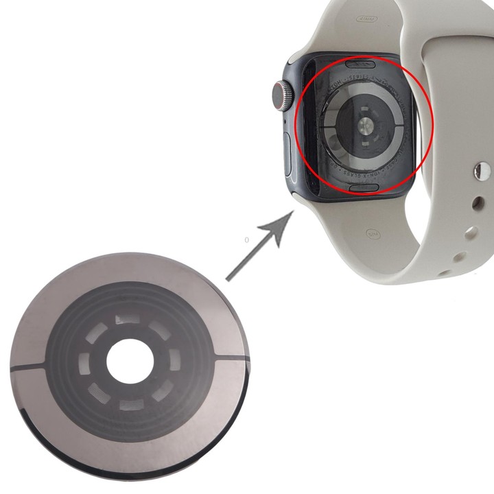 For Apple Watch Series 4 40mm Heart-rate Sensor Glass Lens Cover