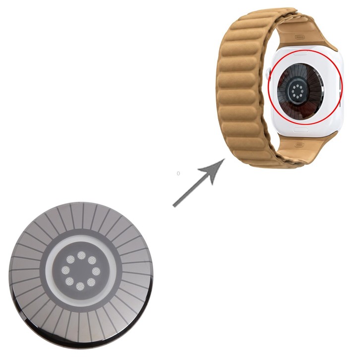 For Apple Watch Series 12 42mm Heart-rate Sensor Glass Lens Cover