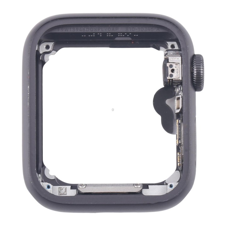 For Apple Watch Series 5 40MM LTE Aluminium Alloy Middle Frame Bezel Plate with Crown Spin Axis Flex Cable(Grey)